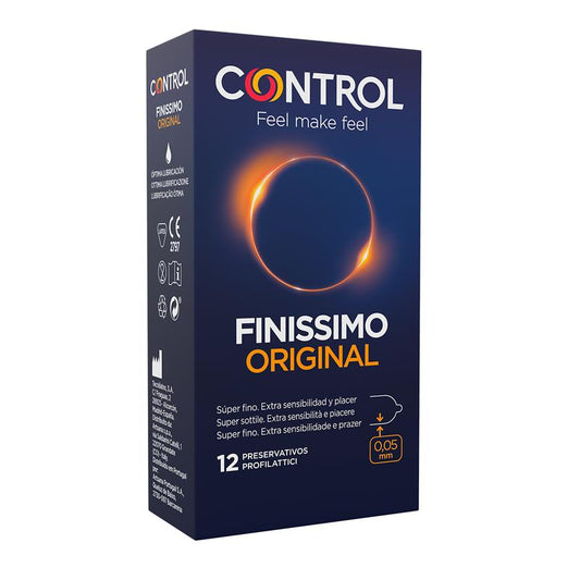 CONTROL - FINISSIMO PRESERVATIVOS 12 UNIDADES
