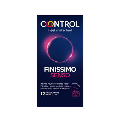 CONTROL - ADAPTA SENSO PRESERVATIVOS 12 UNIDADES