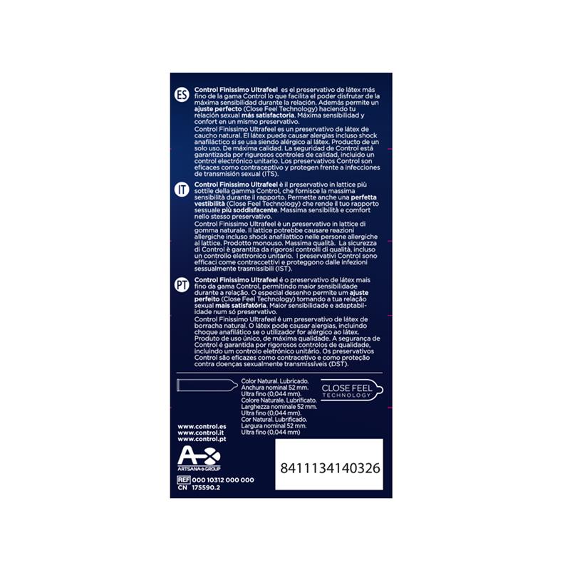 CONTROL - FINISSIMO ULTRAFEEL 10 UDS