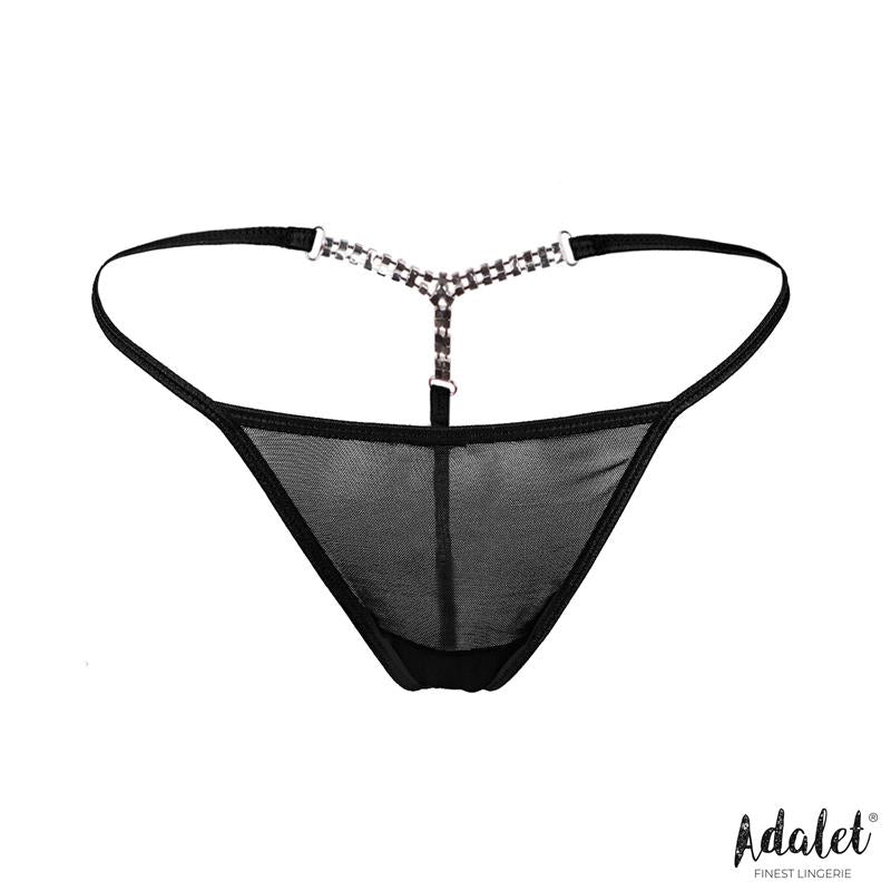 ADALET LINGERIE - FIONA TANGA CON BRILLANTES TRASEROS