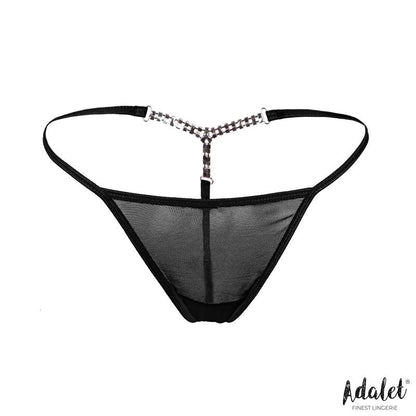 ADALET LINGERIE - FIONA TANGA CON BRILLANTES TRASEROS