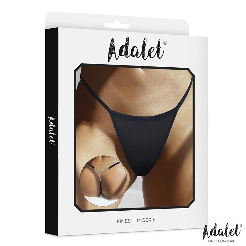 ADALET LINGERIE - FIONA TANGA CON BRILLANTES TRASEROS