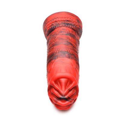CREATURE COCKS - FIRE DRAGON RED SCALY DILDO DRAGÓN