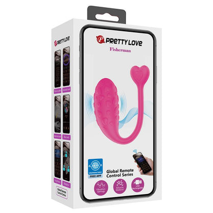 PRETTYLOVE - FISHERMAN HUEVO VIBRADOR CON APP