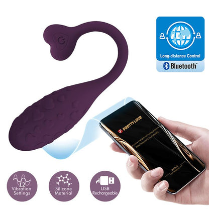 PRETTYLOVE - FISHERMAN HUEVO VIBRADOR CON APP