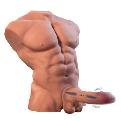 XISE - FITTER TORSO CON DILDO DESMONTABLE, THRUSTING Y APP 11.6 KG