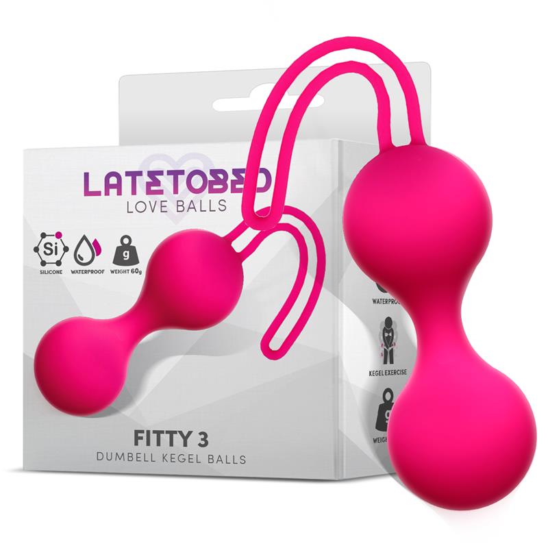 LATETOBED - FITTY 3 - BOLAS KEGEL CON PESO 62 GR