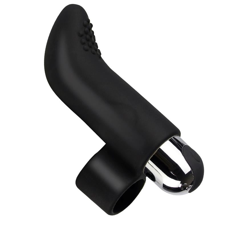 TARDENOCHE - FIVIB ESTIMULADOR DE DEDO USB SILICONA NEGRO