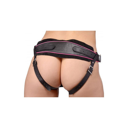 STRAP U - FLAMINGO ARNÉS CINTURA BAJA NEGRO