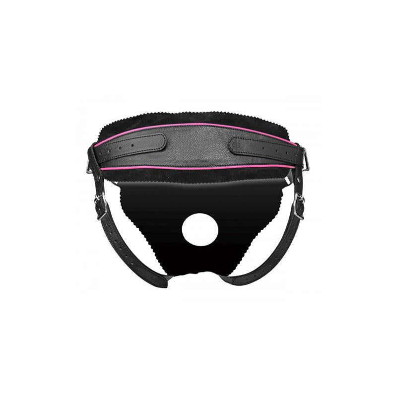 STRAP U - FLAMINGO ARNÉS CINTURA BAJA NEGRO