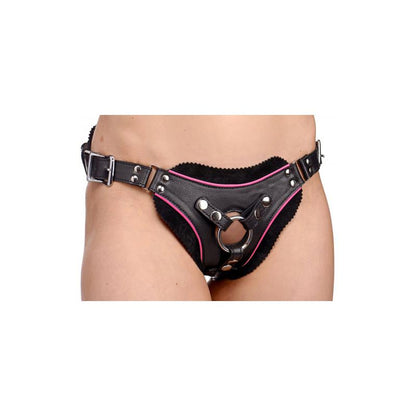 STRAP U - FLAMINGO ARNÉS CINTURA BAJA NEGRO