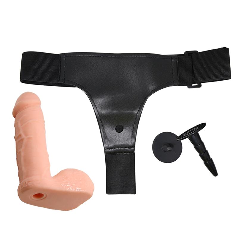 HARNESS COLLECTION LATETOBED - FLAXY ARNÉS CON DILDO FLEXIBLE DESMONTABLE