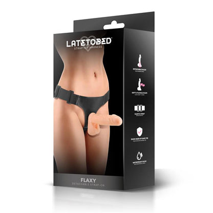 HARNESS COLLECTION LATETOBED - FLAXY ARNÉS CON DILDO FLEXIBLE DESMONTABLE