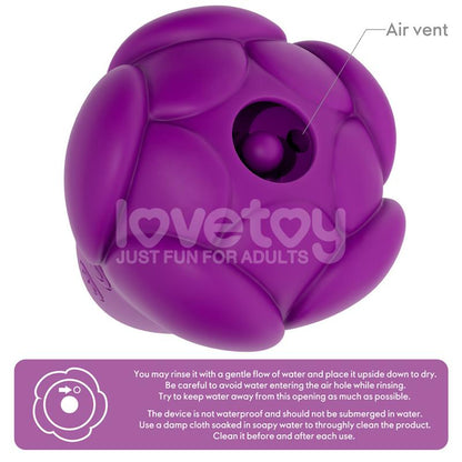 LOVETOY - FLICKER ESTIMULADOR CON FLICKING PÚRPURA