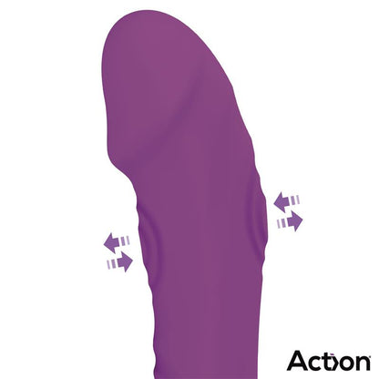 ACTION - FLIPER VIBRADOR CON THRUSTING Y DOBLE PULSACIÓN 3 MOTORES