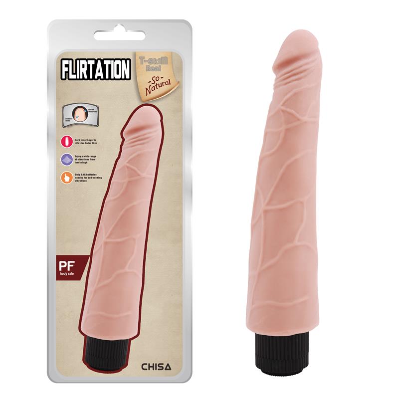 CHISA - FLIRTATION VIBRADOR REALISTA 24 CM