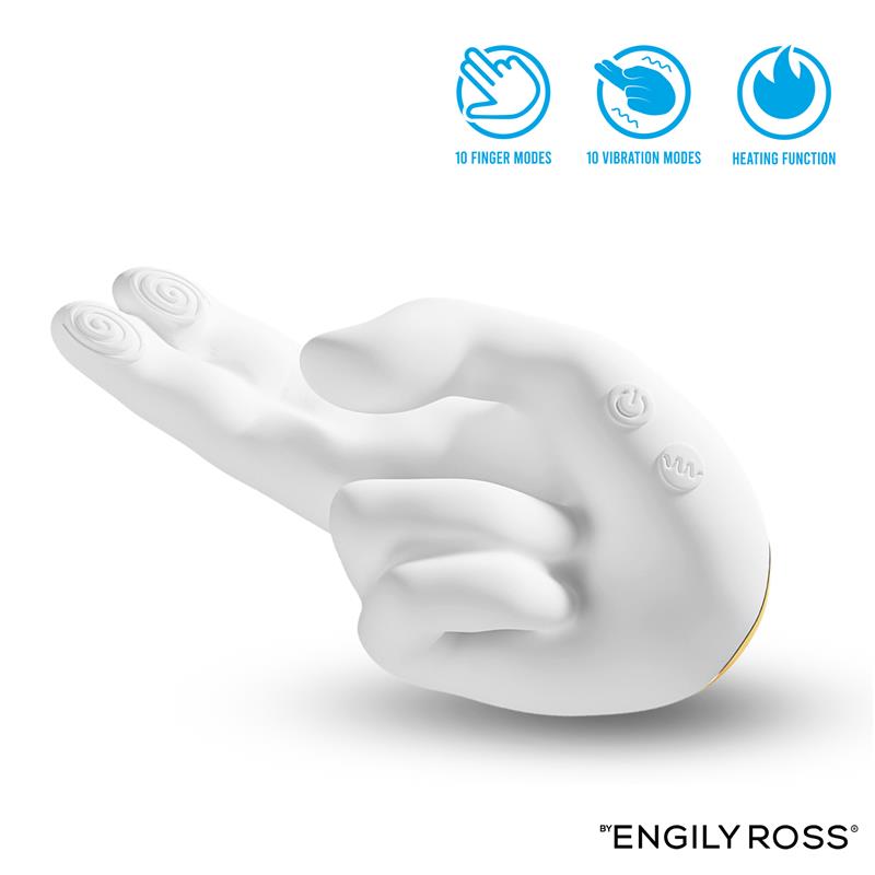 ENGILY ROSS - FLIRTY HAND ESTIMULADOR FINGER CON EFECTO CALOR