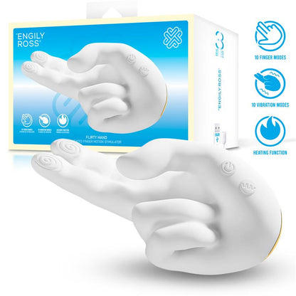 ENGILY ROSS - FLIRTY HAND ESTIMULADOR FINGER CON EFECTO CALOR