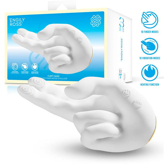 ENGILY ROSS - FLIRTY HAND ESTIMULADOR FINGER CON EFECTO CALOR