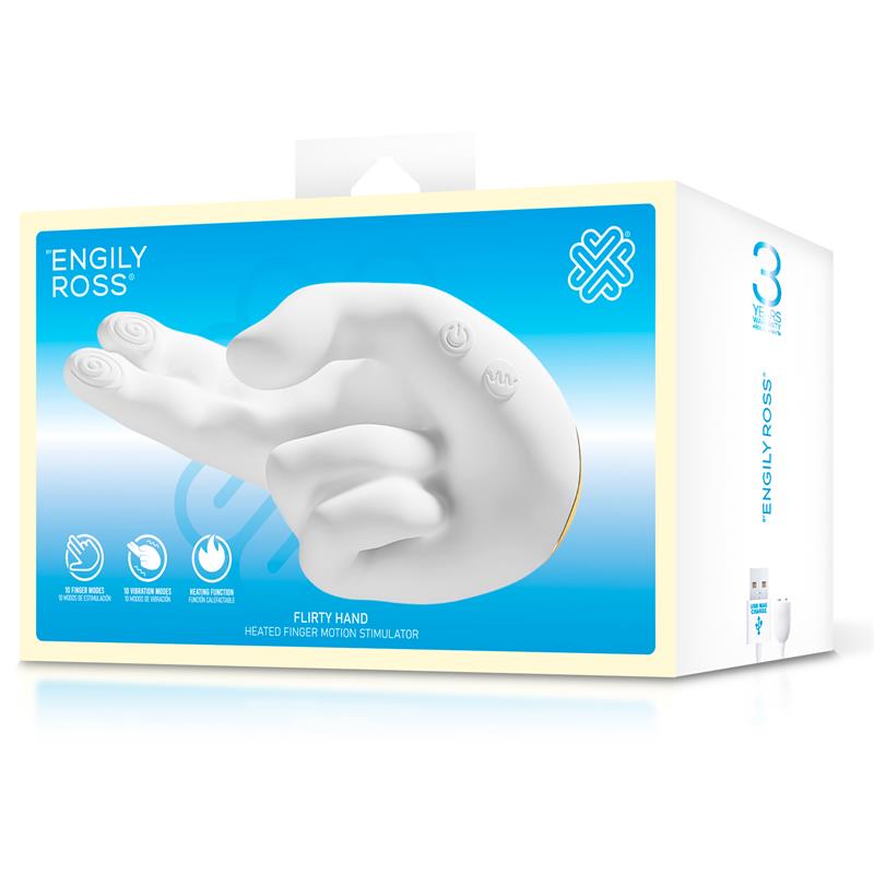ENGILY ROSS - FLIRTY HAND ESTIMULADOR FINGER CON EFECTO CALOR