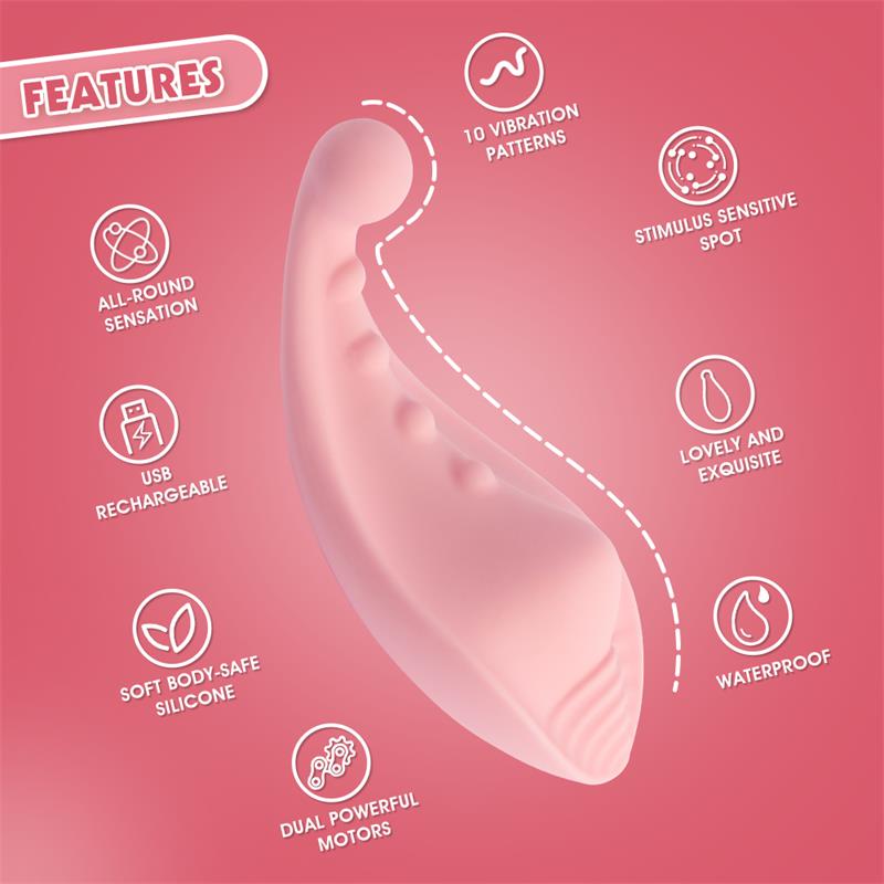 CHISA - FLIRTY TOUCH ESTIMULADOR CON VIBRACIÓN