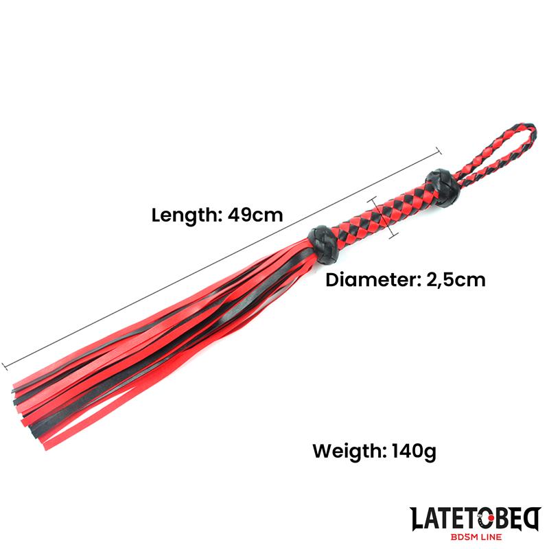 LATETOBED BDSM LINE - FLOGGER 49 CM