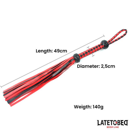 LATETOBED BDSM LINE - FLOGGER 49 CM
