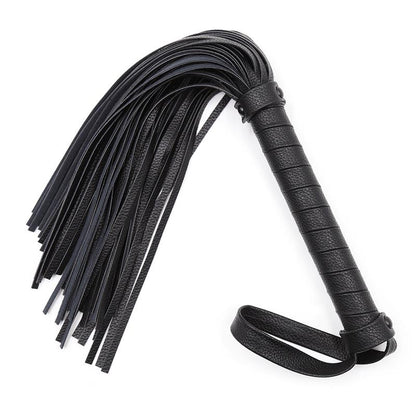 LATETOBED BDSM LINE - FLOGGER CLÁSICO 42 CM NEGRO