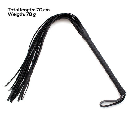 LATETOBED BDSM LINE - FLOGGER CON 7 REMACHES 70 CM