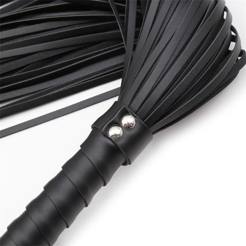 LATETOBED BDSM LINE - FLOGGER CON COLAS DE CORDEL 70 CM