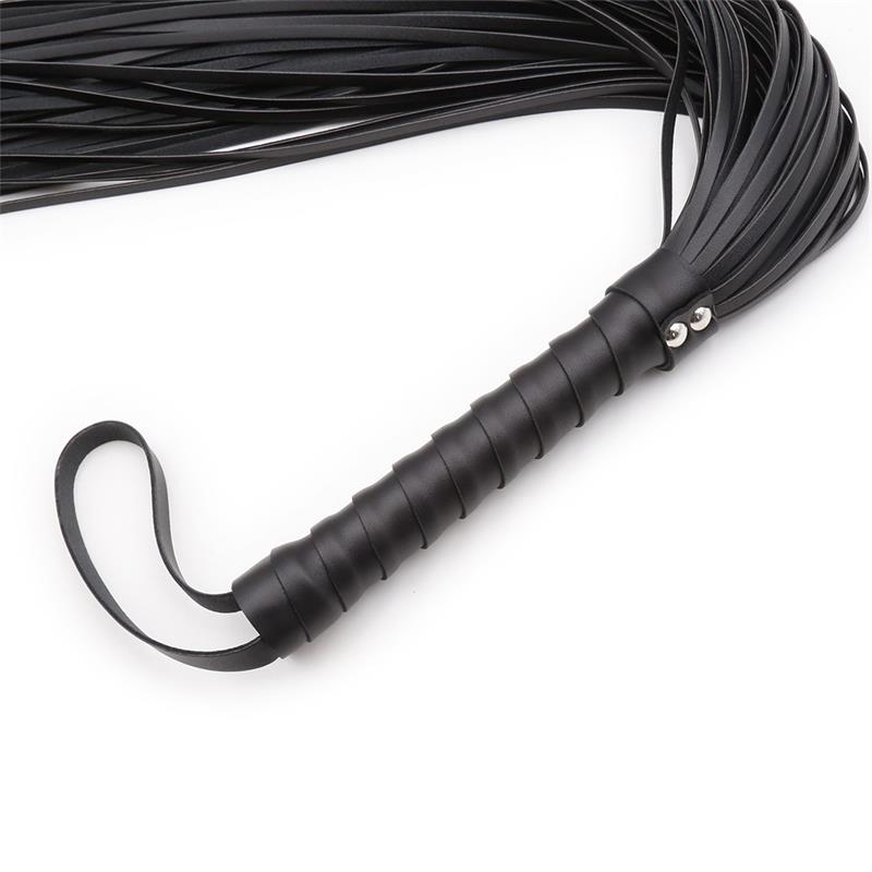 LATETOBED BDSM LINE - FLOGGER CON COLAS DE CORDEL 70 CM