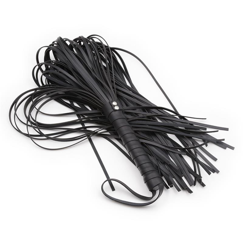 LATETOBED BDSM LINE - FLOGGER CON COLAS DE CORDEL 70 CM