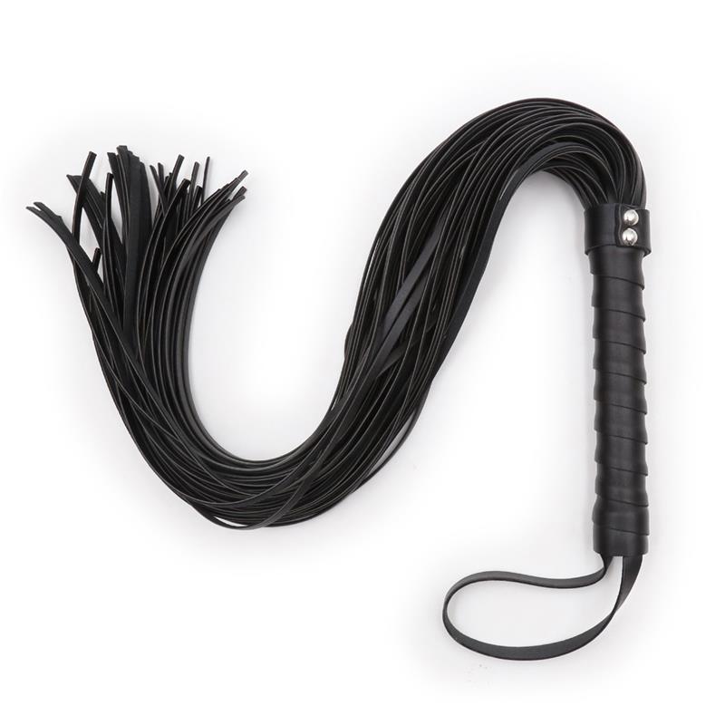 LATETOBED BDSM LINE - FLOGGER CON COLAS DE CORDEL 70 CM