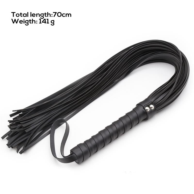 LATETOBED BDSM LINE - FLOGGER CON COLAS DE CORDEL 70 CM
