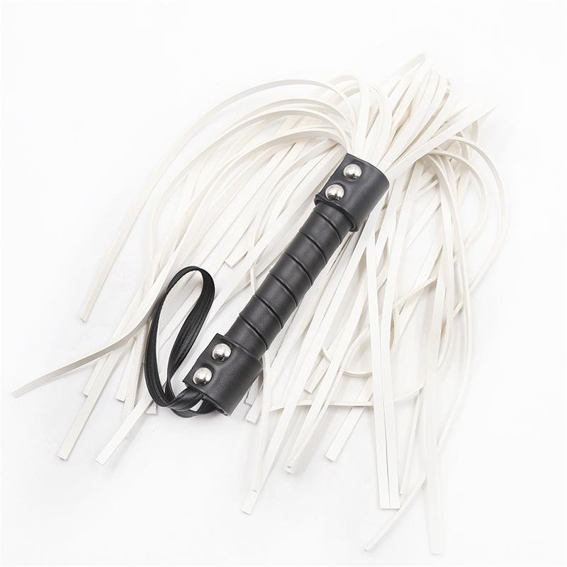 LATETOBED BDSM LINE - FLOGGER CON DOBLE REMACHE 44 CM