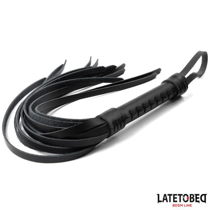 LATETOBED BDSM LINE - FLOGGER DE PIEL 50 CM