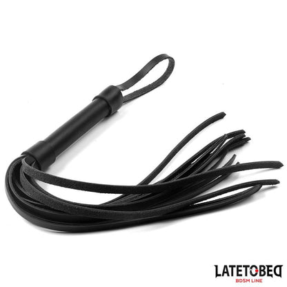 LATETOBED BDSM LINE - FLOGGER DE PIEL 50 CM