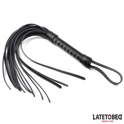 LATETOBED BDSM LINE - FLOGGER DE PIEL 50 CM