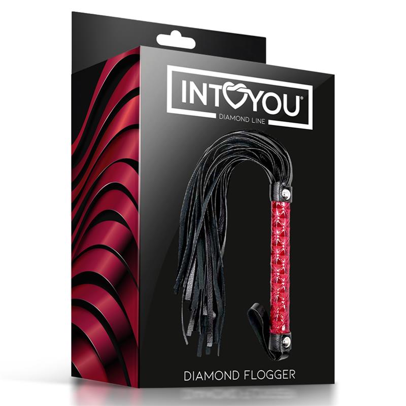 DIAMOND LINE - FLOGGER DIAMOND CUERO VEGANO