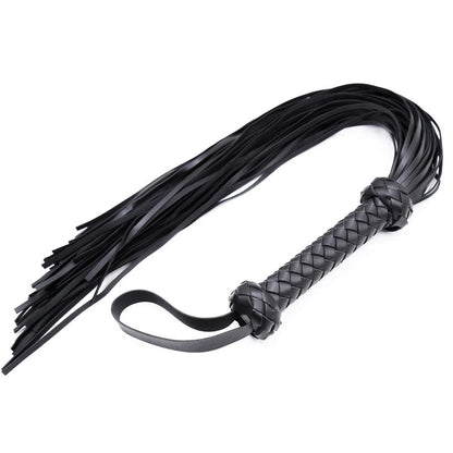 LATETOBED BDSM LINE - FLOGGER MANGO TRENZADO 76 CM