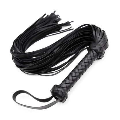 LATETOBED BDSM LINE - FLOGGER MANGO TRENZADO 76 CM
