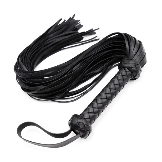 LATETOBED BDSM LINE - FLOGGER MANGO TRENZADO 76 CM