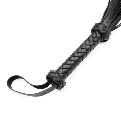 LATETOBED BDSM LINE - FLOGGER MANGO TRENZADO 76 CM