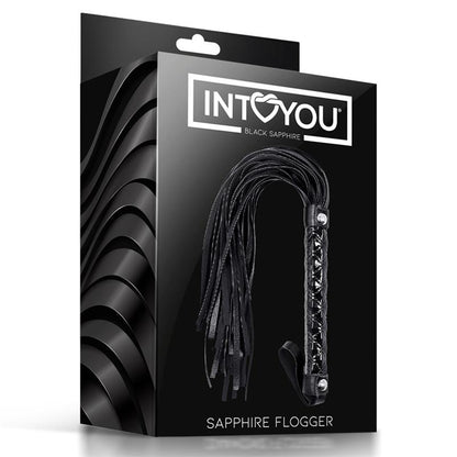 BLACK SAPPHIRE - FLOGGER SAPPHIRE CUERO VEGANO