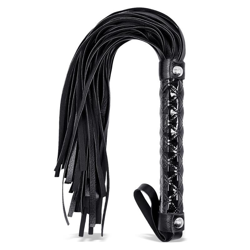 BLACK SAPPHIRE - FLOGGER SAPPHIRE CUERO VEGANO