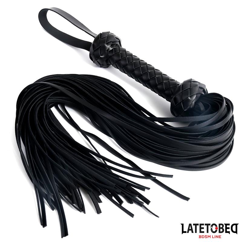 LATETOBED BDSM LINE - FLOGGER TRENZADO 64.5 CM