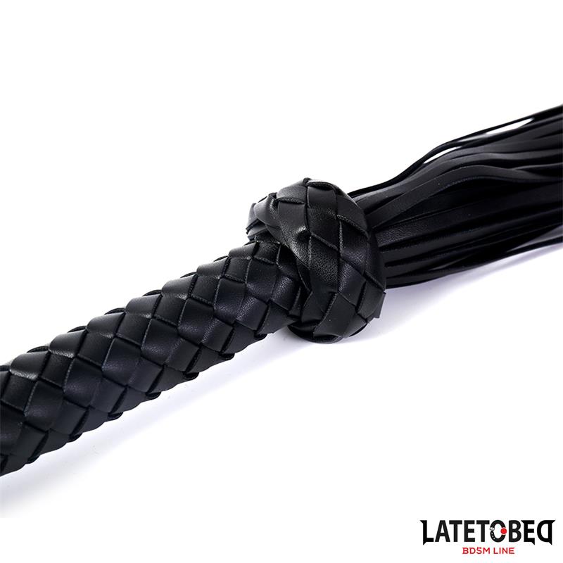 LATETOBED BDSM LINE - FLOGGER TRENZADO 64.5 CM