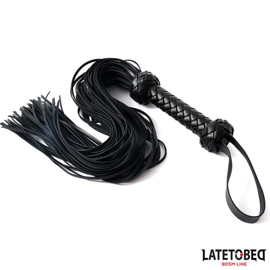 LATETOBED BDSM LINE - FLOGGER TRENZADO 64.5 CM