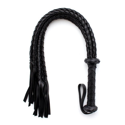 LATETOBED BDSM LINE - FLOGGER TRENZADO 75 CM NEGRO