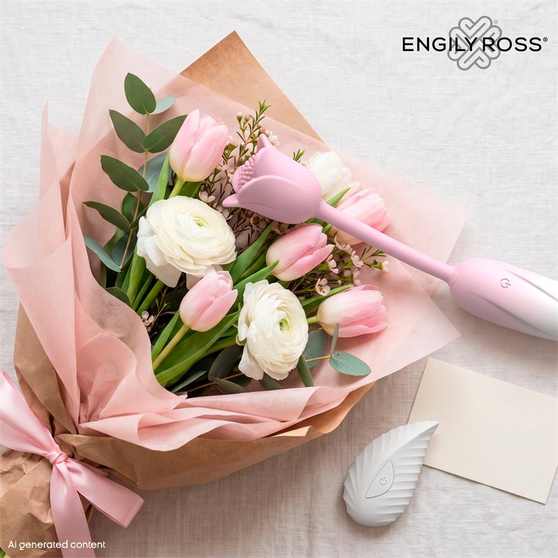 ENGILY ROSS - FLORAE HUEVO VIBRADOR CON ROSA ESTIMULADORA